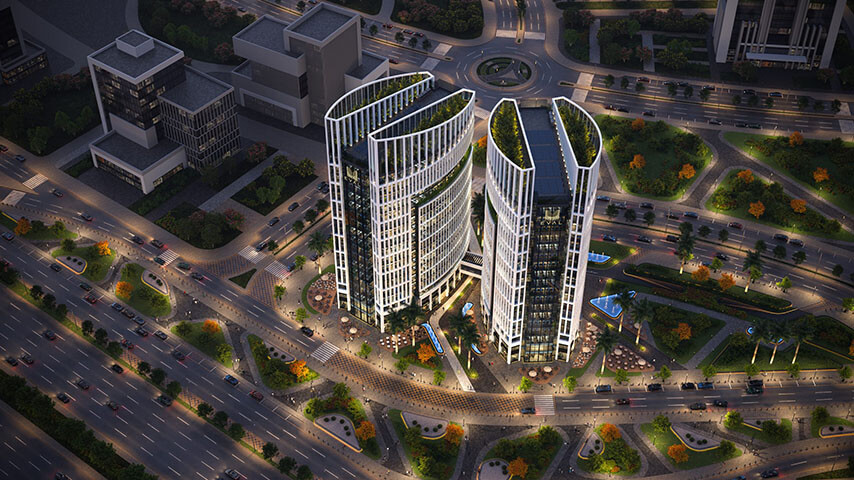 مول ايفال تاورز العاصمة الادارية | EVAL Towers new capital – مقدم 15%